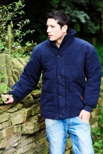 Cappotto giacca trapuntato imbottito ORIGINALE uomo Molesin caccia outdoor taglia SMALL S 