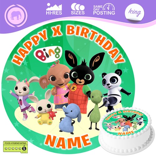 Bing cake topper sula - bing,