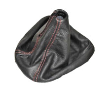 cuffia Cambio vera pelle Nera