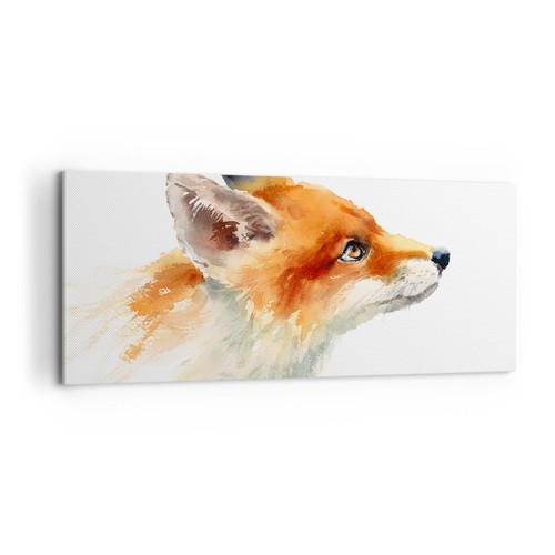 Quadro tela 100x40cm volpe - quadro,