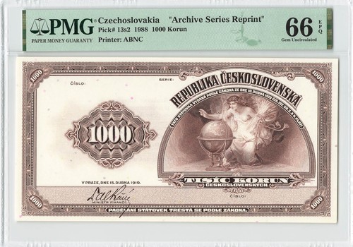 Cecoslovacchia 1000 korun - 1000,
