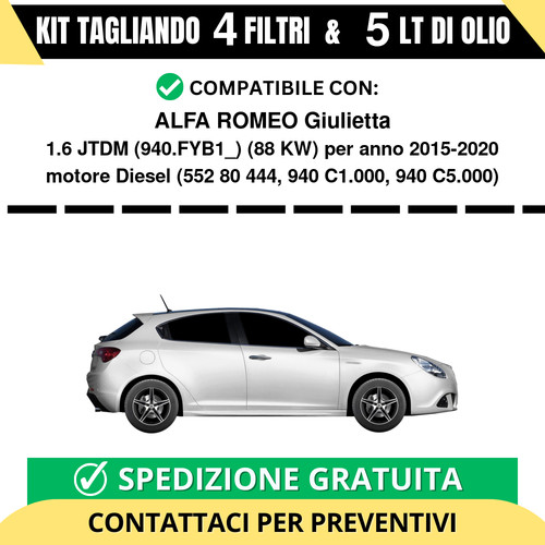 Tagliando per alfa - tagliando,