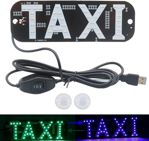Luce taxi doppio - taxi,doppio, colore