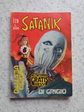 SATANIK n° 178 CON ADESIVI CORNO STATO PIU' CHE OTTIMO NO RESA PM