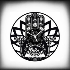 OROLOGIO DA PARETE - HAMSA Yin