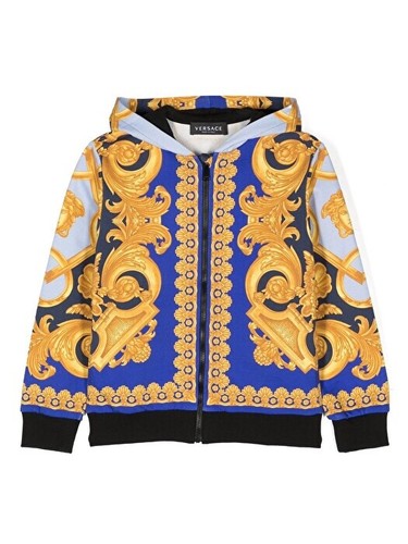 Versace baroque hoodie - hoodie, for
