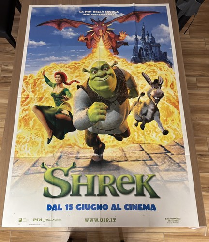 Poster originale cinema shrek - cinema,