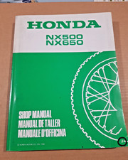 MANUALE D'OFFICINA HONDA NX
