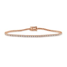 Bracciale tennis oro 14 kt