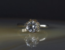 Ring Silber 925 Bergkristall