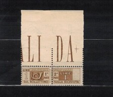 PACCHI POSTALI **   1 LIRA