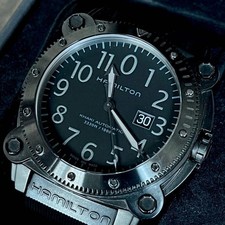 Hamilton Khaki Navy Below Zero