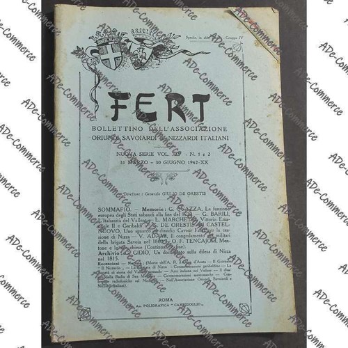Fert bollettino associazione - -,