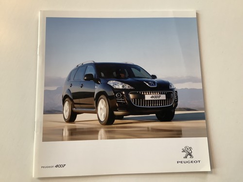 Brochure peugeot 4007 2010 - peugeot, 11/2010