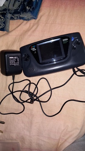 Sega game gear console - game,