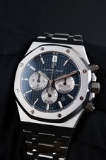 Audemars Piguet Royal Oak Cronografo 26331ST Documenti Originali + Scatola Quadrante Blu