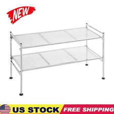 Scarpiera 2 ripiani impilabile