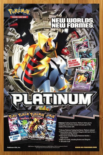 Pokemon tcg platino 2009 - pokemon,