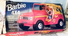 Barbie Jeep Anni 90 Vintage Giocattolo rotto e incompleto
