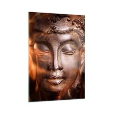 Quadro su Vetro 50x70cm Buddha