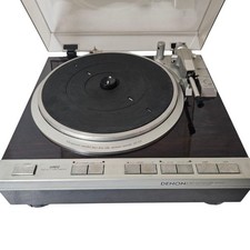 Denon DP-47F Giradischi Giradischi Trazione Diretta Completamente Automatico Funziona Giappone