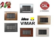 PLACCA VIMAR IDEA IN METALLO E LEGNO LA PANORAMICA CAL