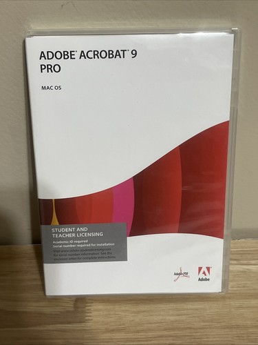 Adobe acrobat pro per mac - adobe, 9