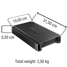 1 amplificatore HERTZ HCP2X 2