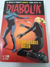 Fumetto INEDITO DIABOLIK N. 4