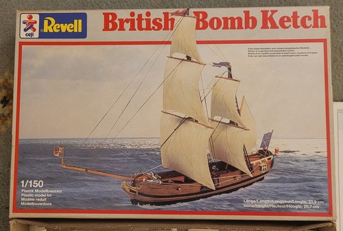 Revell british bomb ketch - british,