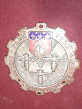 Placca Meeting  International vespa Parigi 1952