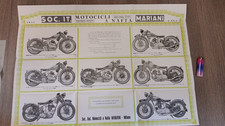 MOTO MARIANI A NAFTA  CATALOGO-DEPLIANT-1932 ORIGINALE+LISTINO(NO GUZZI-SERTUM-)