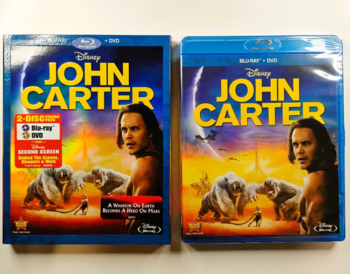 John carter blu ray dvd - carter, &