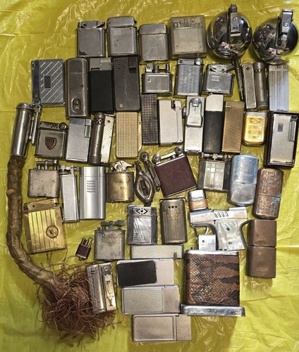 Lot briquet ancien vintage - briquet,