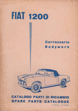 FIAT 1200 CABRIOLET  - Catalogo parti di ricambio - Carrozzeria