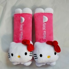 2 pezzi Hello Kitty carino coprisedile auto protezione coprispalle manicotto