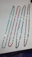 Collana rosario argento 925 - collana,