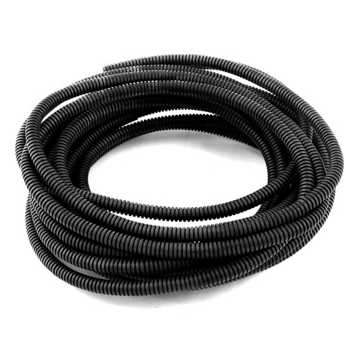 Plastica nera 10mm - plastica, 7mm