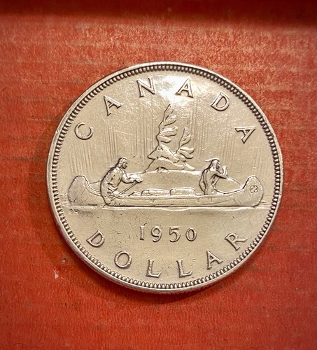 Canada silver 800 1950 - silver,