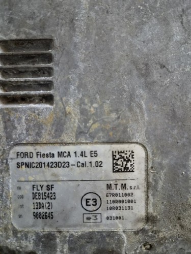 Fly de815423 centralina - sf, gpl