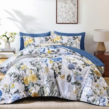 Blue Comforter Set King, 7