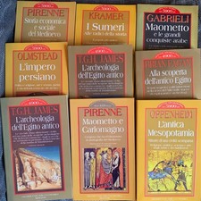 Lotto 9 libri PIRENNE ecc.- GRANDI TASCABILI ECONOMICI NEWTON