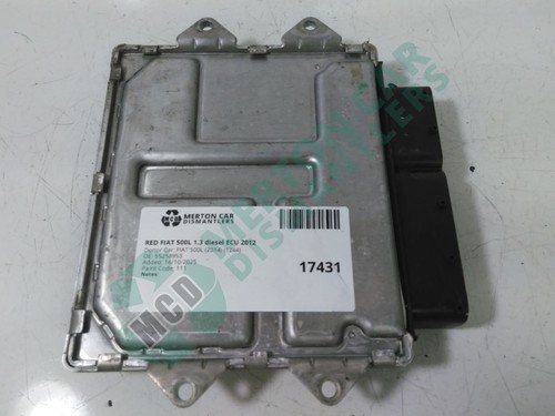 Fiat 500l diesel 2013 ecu - fiat,