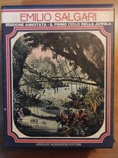 EMILIO SALGARI - PRIMO CICLO DELLA JUNGLA - EDIZIONE ANNOTATA - MONDADORI 1969
