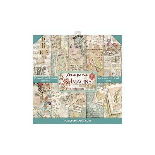Blocco carte scrap - di,