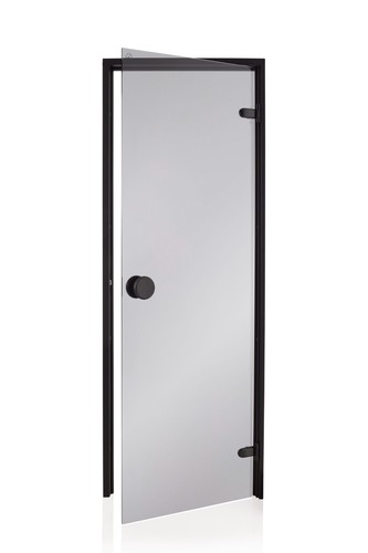 Porta sauna nero 69x187 - sauna,
