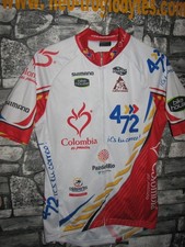 Vintage Cycling Jersey Maglia Ciclismo bici team pro Colombia by Suarez
