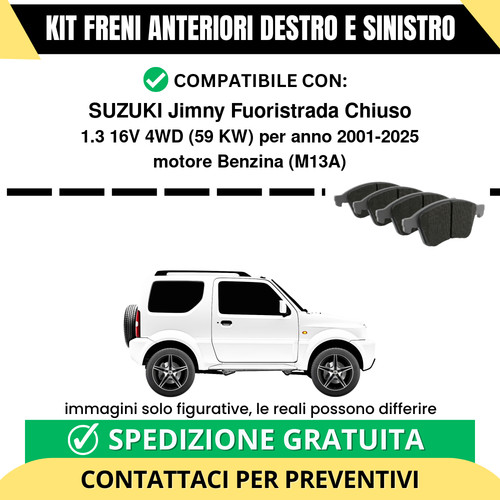 Pastiglie freno anteriori per - freno,