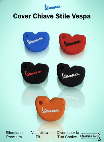 Guscio vespa silicone vari - in,
