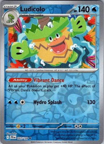 Ludicolo reverse holo rara - holo,